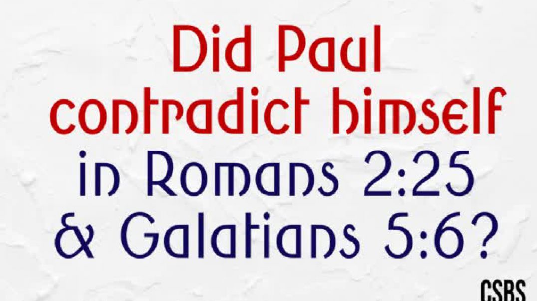 ⁣Faith and Circumcision in Romans and Galatians