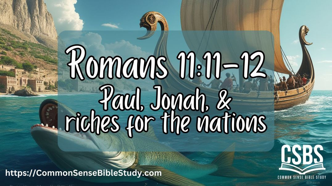 Paul, Jonah, and the Nations. Romans 11:11-12