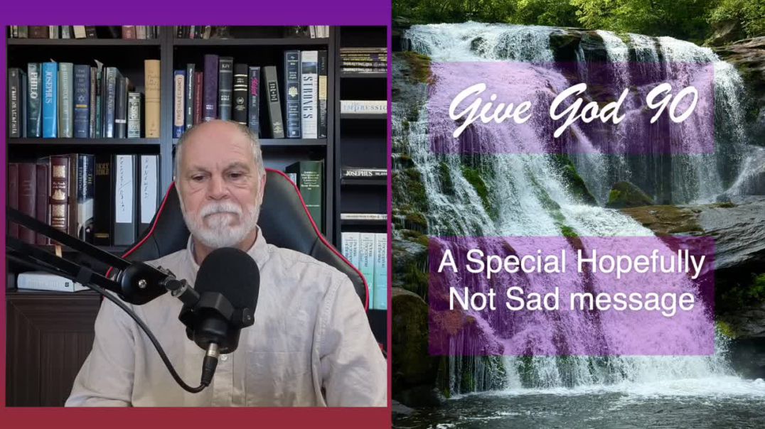 A Special Hopefully Not Sad message